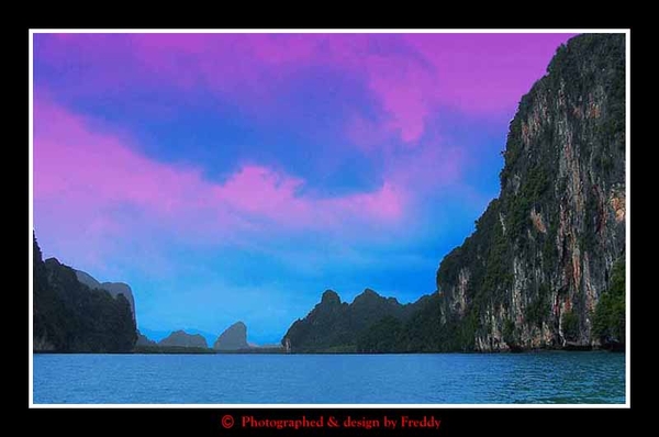 Thailand, The South - Phang Nga bay, the Andaman sea.