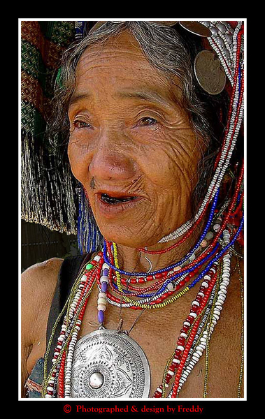 The Akha hilltribe, people living in the mountain,