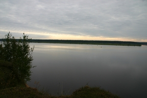 Myshkine - mooi zicht op de Volga vanop de promenade