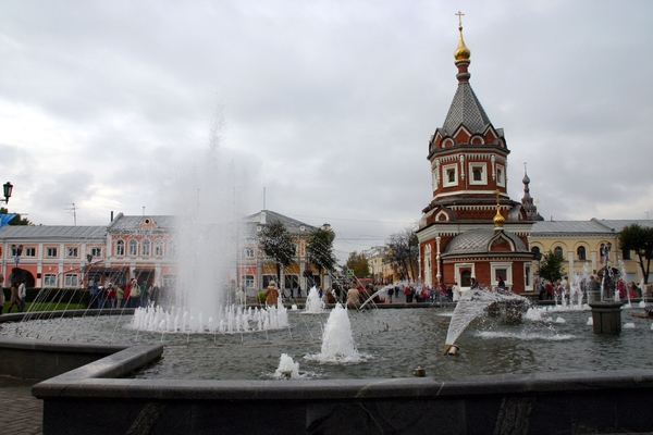Jaroslavl - Russen houden wel van fonteinen