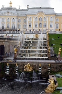 Peterhof - deel grote cascade