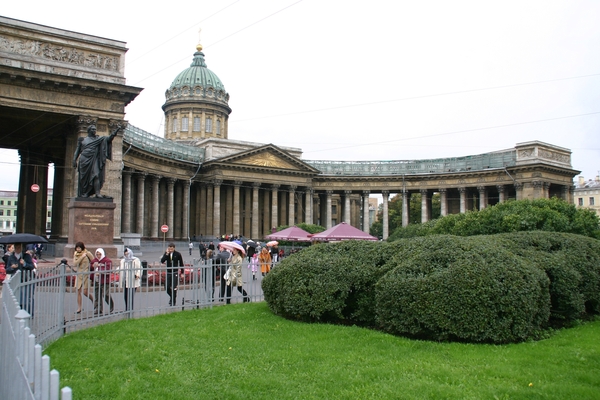 St-Petersburg - Nevski prospekt - Kazankathedraal