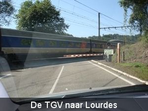 De TGV naar Lourdes