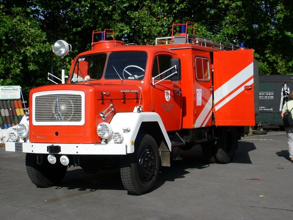 Tentoonstelling oude brandweerwagens