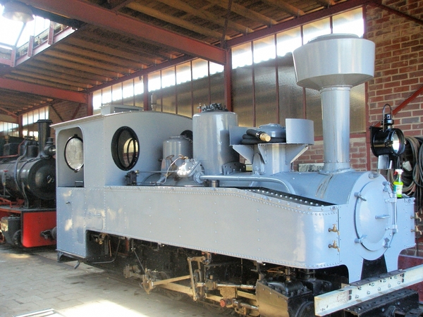 Museum locomotieven Grube Fortuna