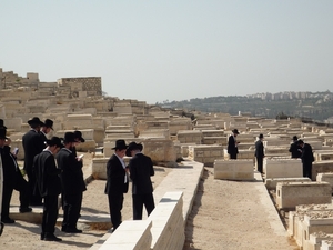 1a Jeruzalem _Joodse begraafplaats tegen de Olijfberg _P1060906