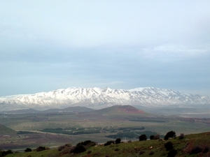 5c Golan hoogte _zicht op de berg Hermon