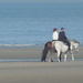 strandwandeling te paard