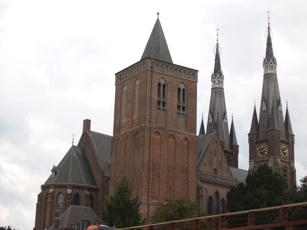 Torens van dse kerk van Cuyck