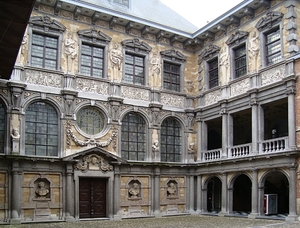 Antwerpen  Rubenshuis,  binnenplaats
