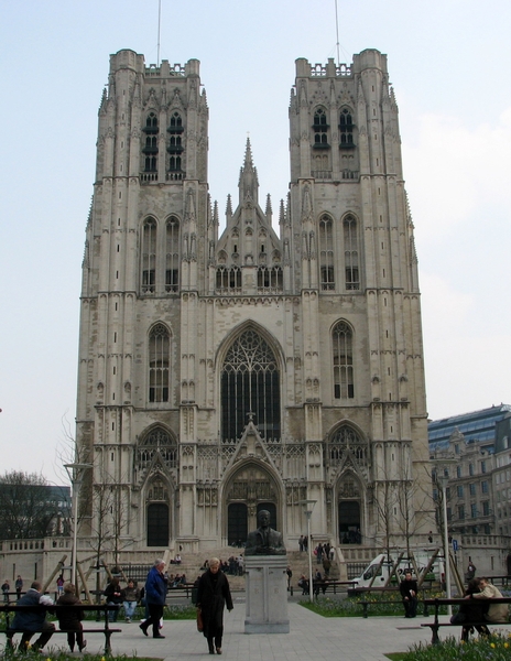 Brussel _Kathedraal van Sint-Michiel en Sint-Goedele