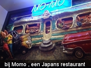 bij Japans restaurant Momo