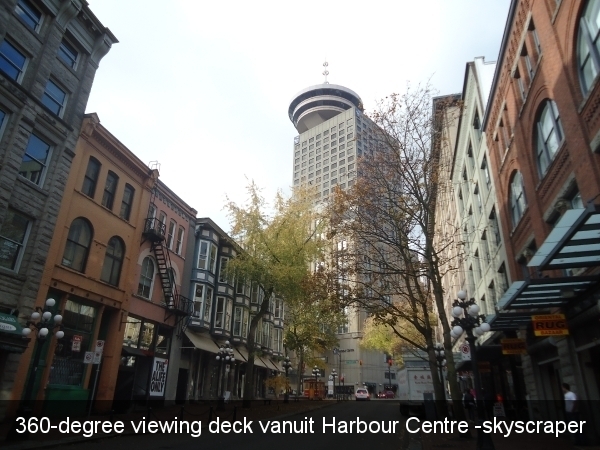 uitzicht vanuit de harbour centre-toren