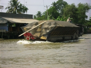 riceboat on Mekong