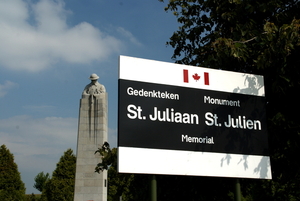St. Juliaan- Canadese Militair oorlogesmonument