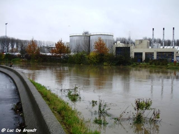 Denderleeuw overstroming wateroverlast