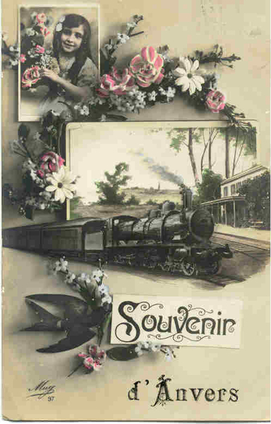 ANVERS SOUVENIR D'ANVERS (1912)