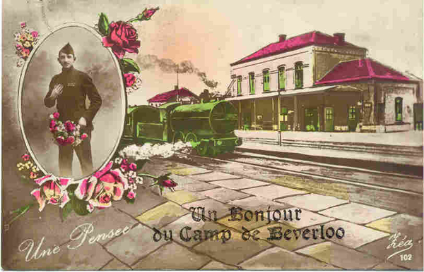 BEVERLOO UN BONJOUR DU CAMP DE BEVERLOO (1923)