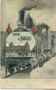 BRUXELLES   SOUVENIR DE BRUXELLES (1906)