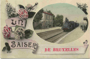 BRUXELLES  UN BAISER DE BRUXELLES (1909)