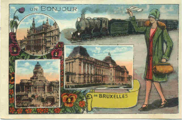 BRUXELLES  UN BONJOUR DE BRUXELLES