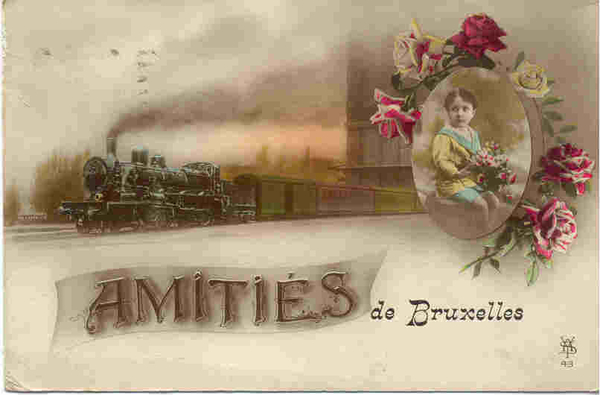 BRUXELLES AMITIES DE BRUXELLES (1925)