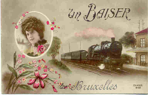 BRUXELLES UN BAISER DE BRUXELLES (1920)