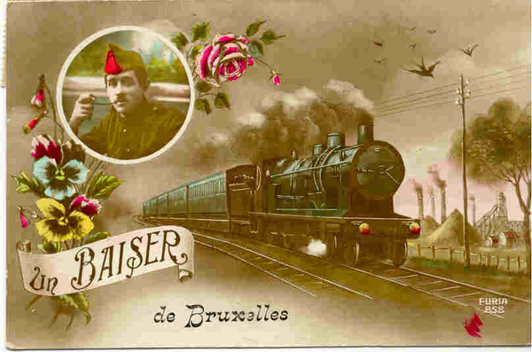BRUXELLES UN BAISER DE BRUXELLES (1920)
