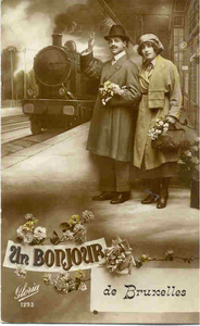 BRUXELLES UN BONJOUR DE ( 1920)