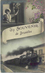 BRUXELLES UN SOUVENIR DE(1913)