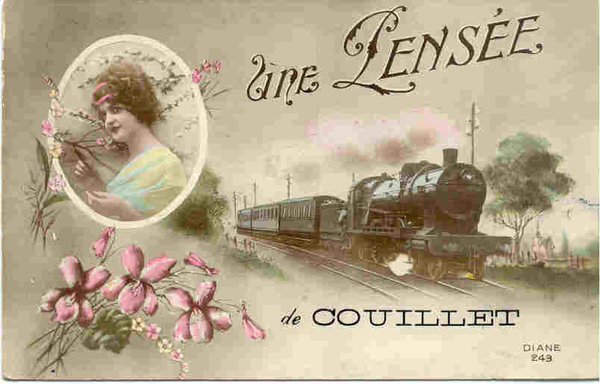 COUILLET UNE PENSEE DE COUILLET (1922)
