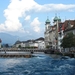 Luzern _Kapelbrug, zijzicht  over het water