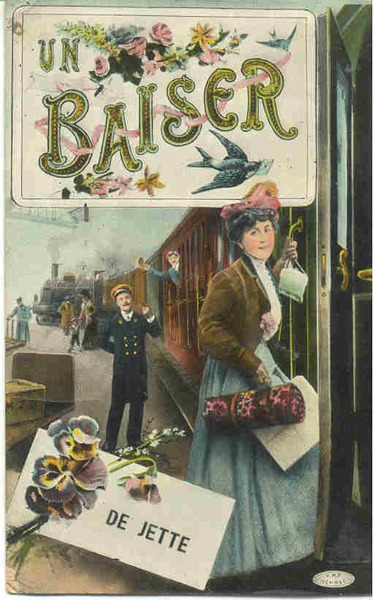 JETTE   UN BAISER DE JETTE (1910)