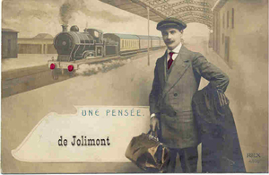 JOLIMONT UNE PENSEE DE JOLIMONT (1910)