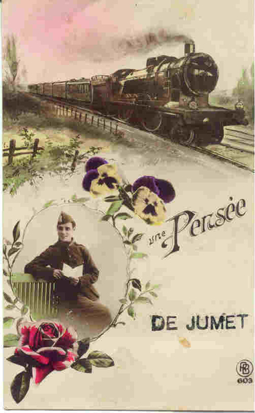 JUMET UNE PENSEE  DE JUMET (1923)