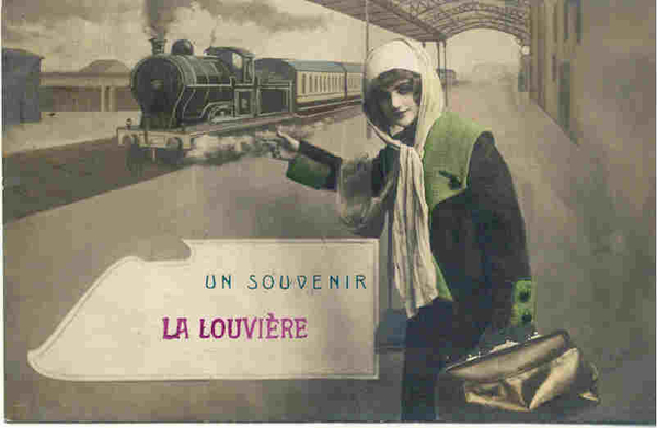 LA LOUVIERE UN SOUVENIR  (1919)