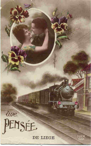 LIEGE UNE PENSEE DE LIEGE (1919)