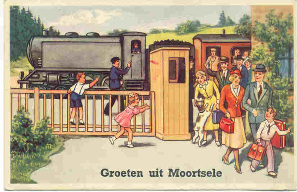 MOORTSELE GROETEN UIT  (1953)