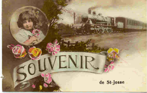 ST JOSSE   SOUVENIR DE (1913)