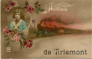 TIRLEMONT AMITIES DE TIRLEMONT (1921)