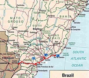 0 Brazilie_route