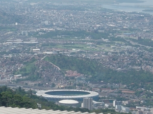5 Rio de Janeiro_Maracana-stadion _zicht vanaf de Corcovado