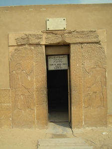 ingang van een Mastaba