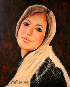portret jonge vrouw