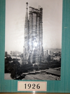 Foto Sagrada Familia in 1926