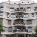 Casa Mila ontworpen door Antonio Gaudi