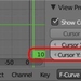 F-curve editor