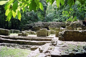 4a Palenque_complex in het oerwoud.