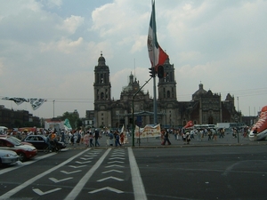 9a Mexico City_zocolo en kathedraal