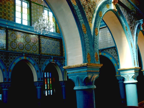 1 Djerba_Ghriba synagoge van Hara Sghira_waar de oudste thora ter